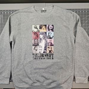 Taylor Swift Sweatshirt Womens XXL The Eras Tour Pop Concert Music Swifty Band